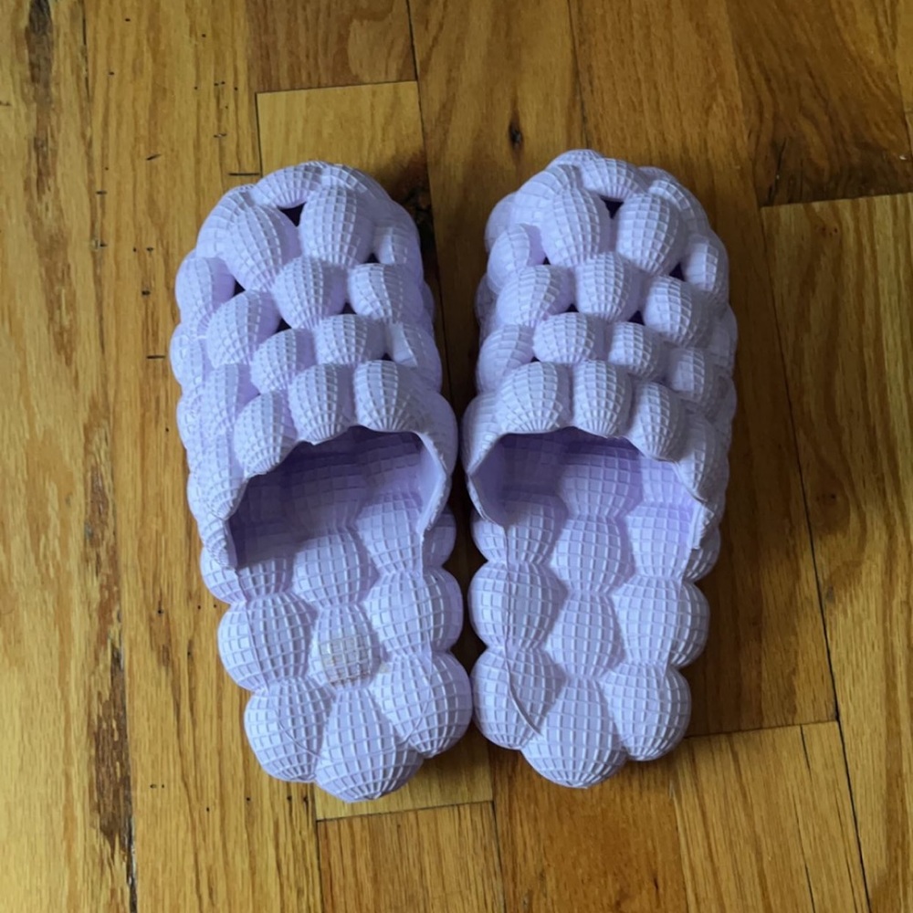 Lavender bubble slides